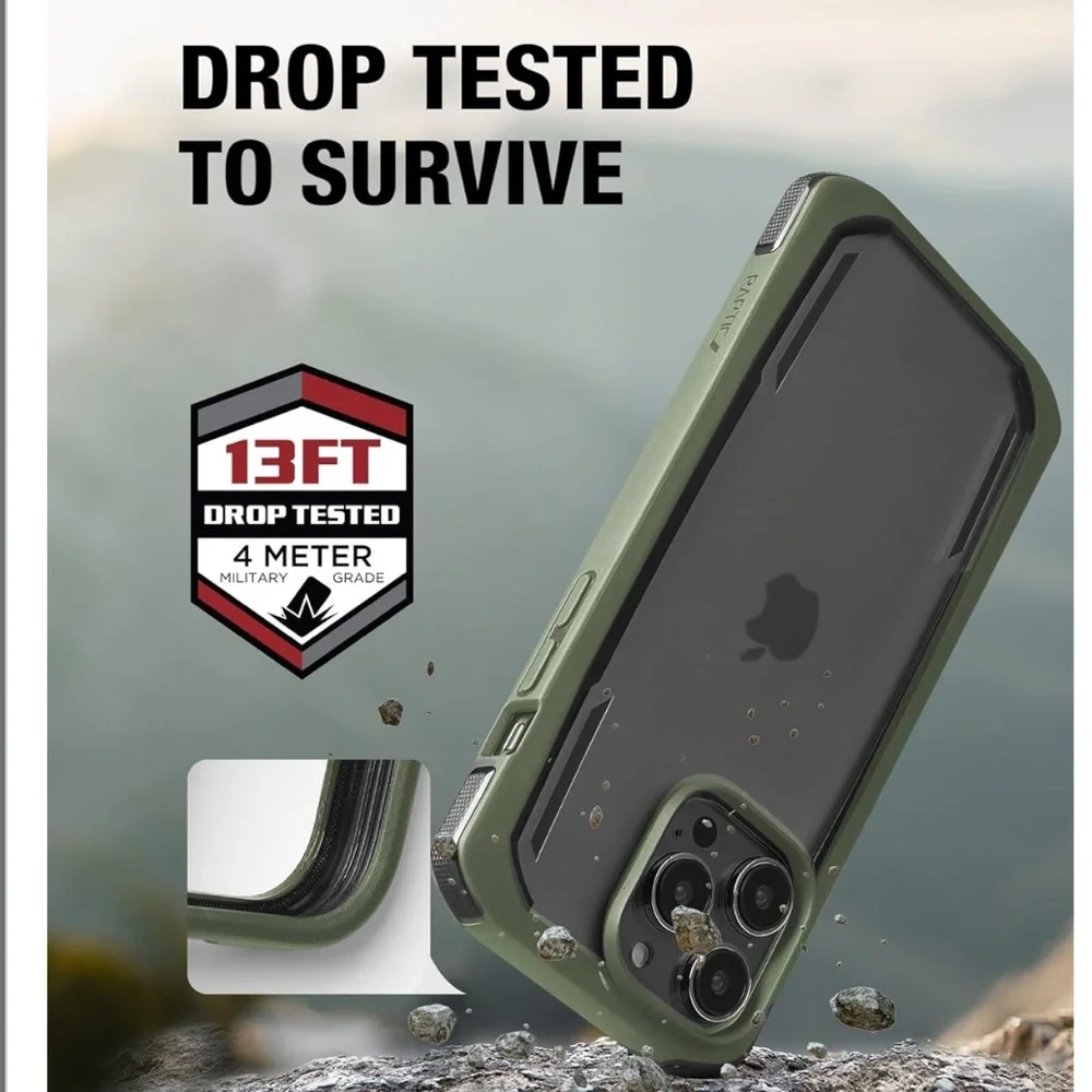 NIB Raptic Shield iPhone 14 Pro Case 10ft Drop Tested - Picture 3 of 8
